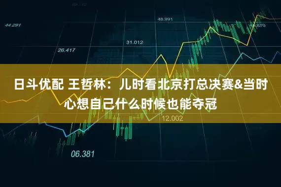 日斗优配 王哲林：儿时看北京打总决赛&当时心想自己什么时候也能夺冠